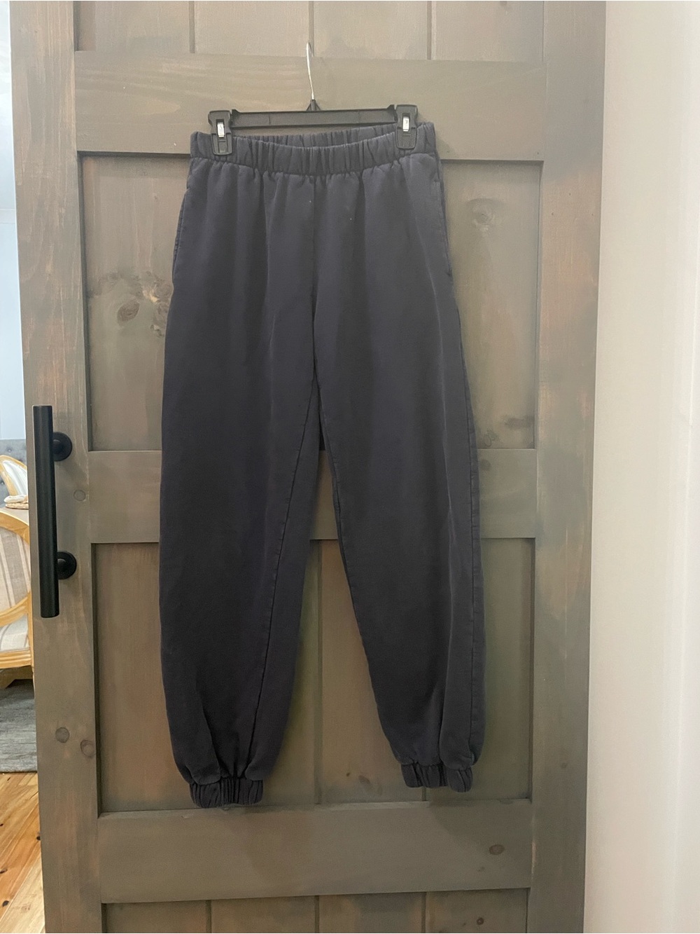 Brandy Melville J. Galt Navy Jogger Pants - Elastic Waist